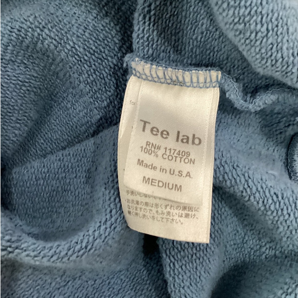 Frank & Eileen Ella The Easiest Dress In Jean Blue Fleece Size Medium - Large - Picture 12 of 13